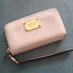 Michael Kors Leather Zip Wallet